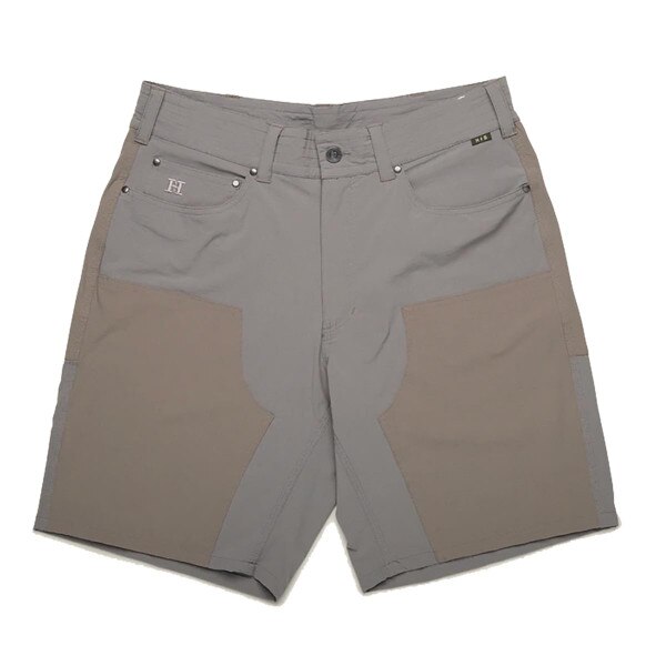 Howler Brothers Waterman's Work Shorts Men's in Dove Grey and Taupe